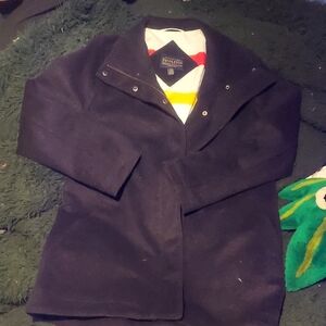 The most iconic winter coat out there! Elongated 100 percent wool pendleton.